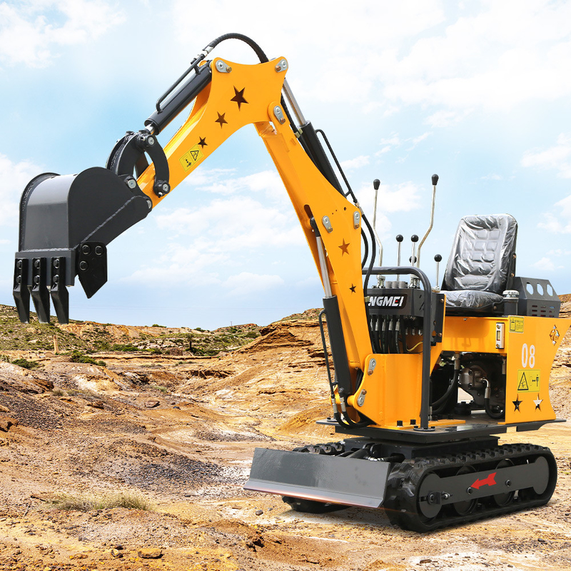 Excavadora Escavator Pelle Digger Mini Excavator de Ton Mini da esteira rolante 1,2 de ZHONGMEI Minibagger