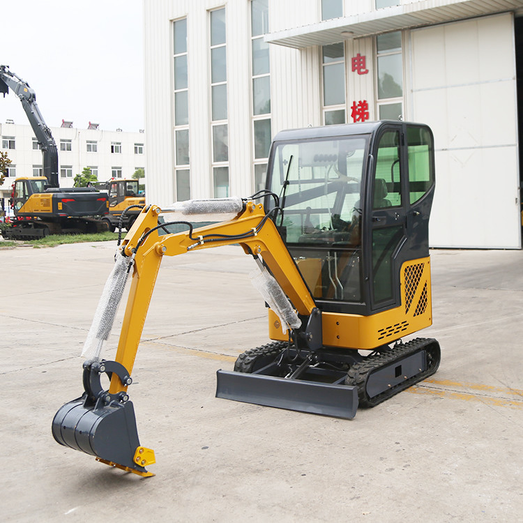 A esteira rolante de Mini Excavator Manufacturer 1500kg montou Digger For Back Garden pequeno hidráulico