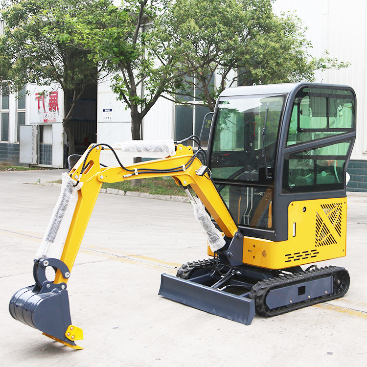 A esteira rolante de Mini Excavator Manufacturer 1500kg montou Digger For Back Garden pequeno hidráulico