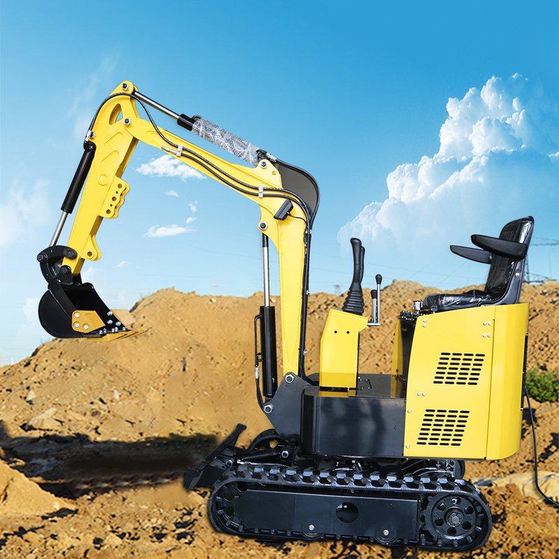 Bateria de lítio Digger With Backhoe pequeno da esteira rolante das máquinas escavadoras do jardim de Mini Electric Excavator China Micro