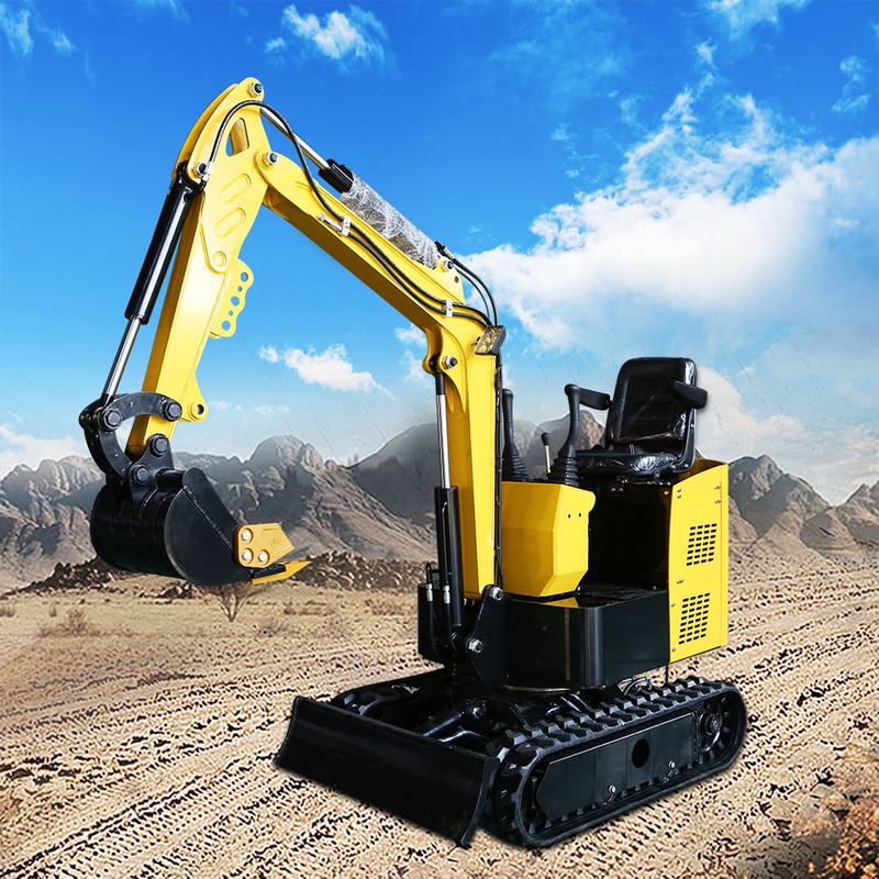 Escavador pequeno da esteira rolante da micro maquinaria da máquina 1Ton/2 Ton Electric Mini Excavators Earth-Moving do gancho