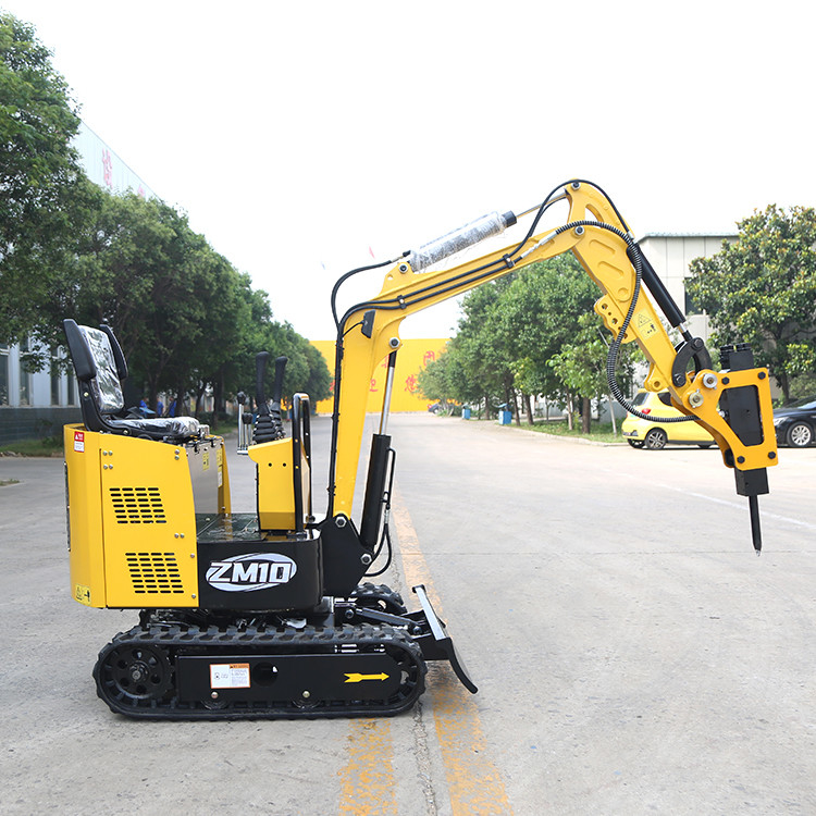 Trincheiras de 1 Ton Small Orchard Excavator Digging 1 cubeta de Ton Electric Mini Excavator With