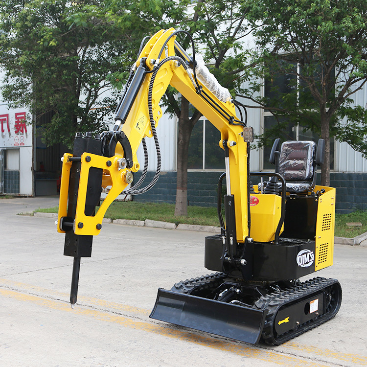 Trincheiras de 1 Ton Small Orchard Excavator Digging 1 cubeta de Ton Electric Mini Excavator With