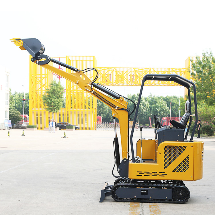 Mini Digger Agricultural Micro Clamshell Shovel diesel Escavator 1,8 Ton Household Crawler Mini Excavator de 1 toneladas
