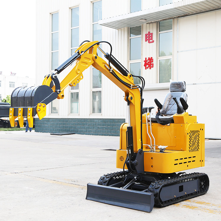Escavador pequeno de Micro Earth Moving do Bagger pequeno de Mini Clamshell Shovel Excavator Trailer do pomar