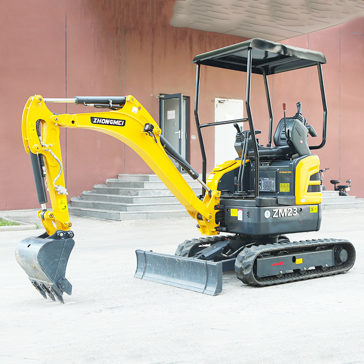 Cresce a máquina escavadora seguida pequena do motor de Ton Customized Mini Excavators Changchai do balanço 2